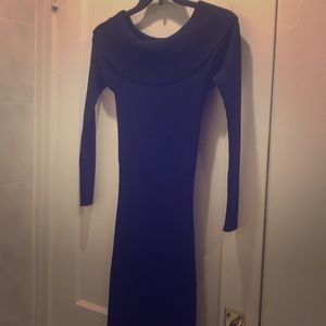 Michael Kors Navy Sweater Dress